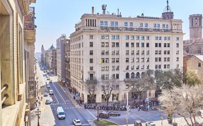 Exterior view of Flat for sale in  Barcelona Capital  with Air Conditioner, Heating and Parquet flooring