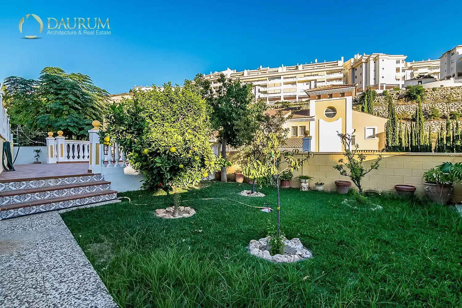 Jardín de Casa o chalet en venta en Rincón de la Victoria con Aire acondicionado, Calefacción y Terraza