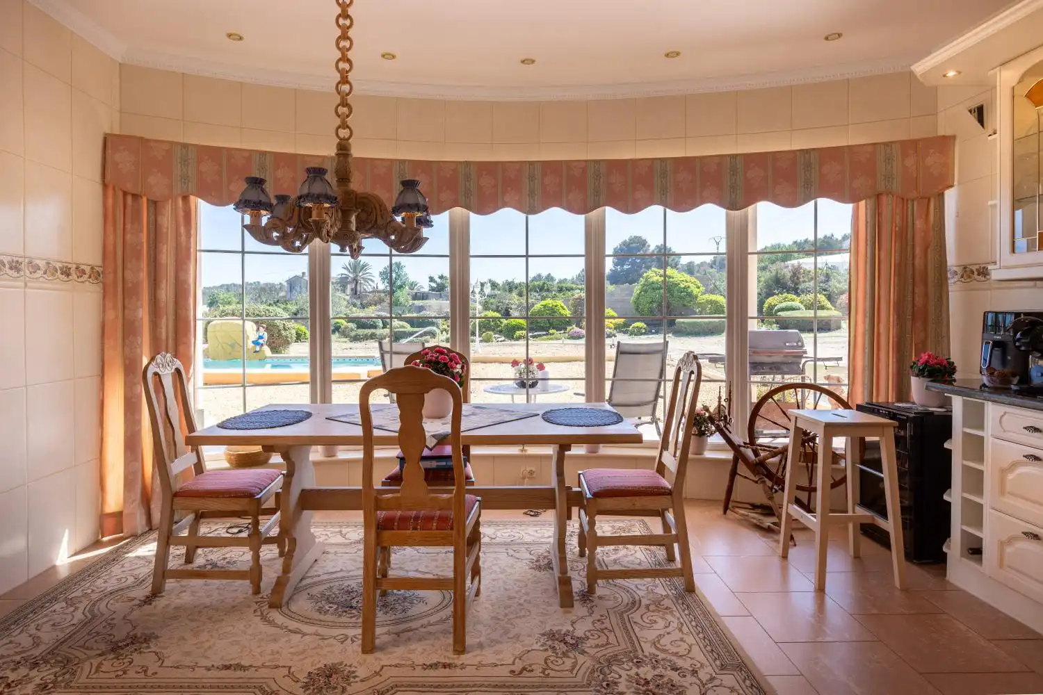 Comedor de Casa o chalet en venta en L'Alfàs del Pi con Aire acondicionado, Jardín privado y Terraza