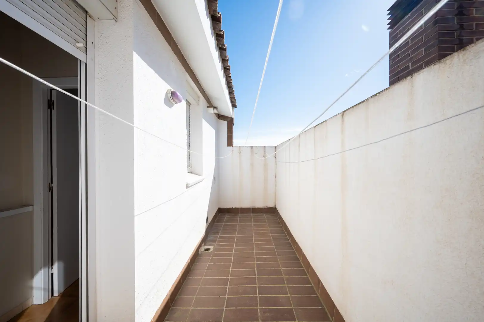 Terrassa de Casa adosada en venda en Sant Cugat del Vallès amb Aire condicionat, Calefacció i Jardí privat