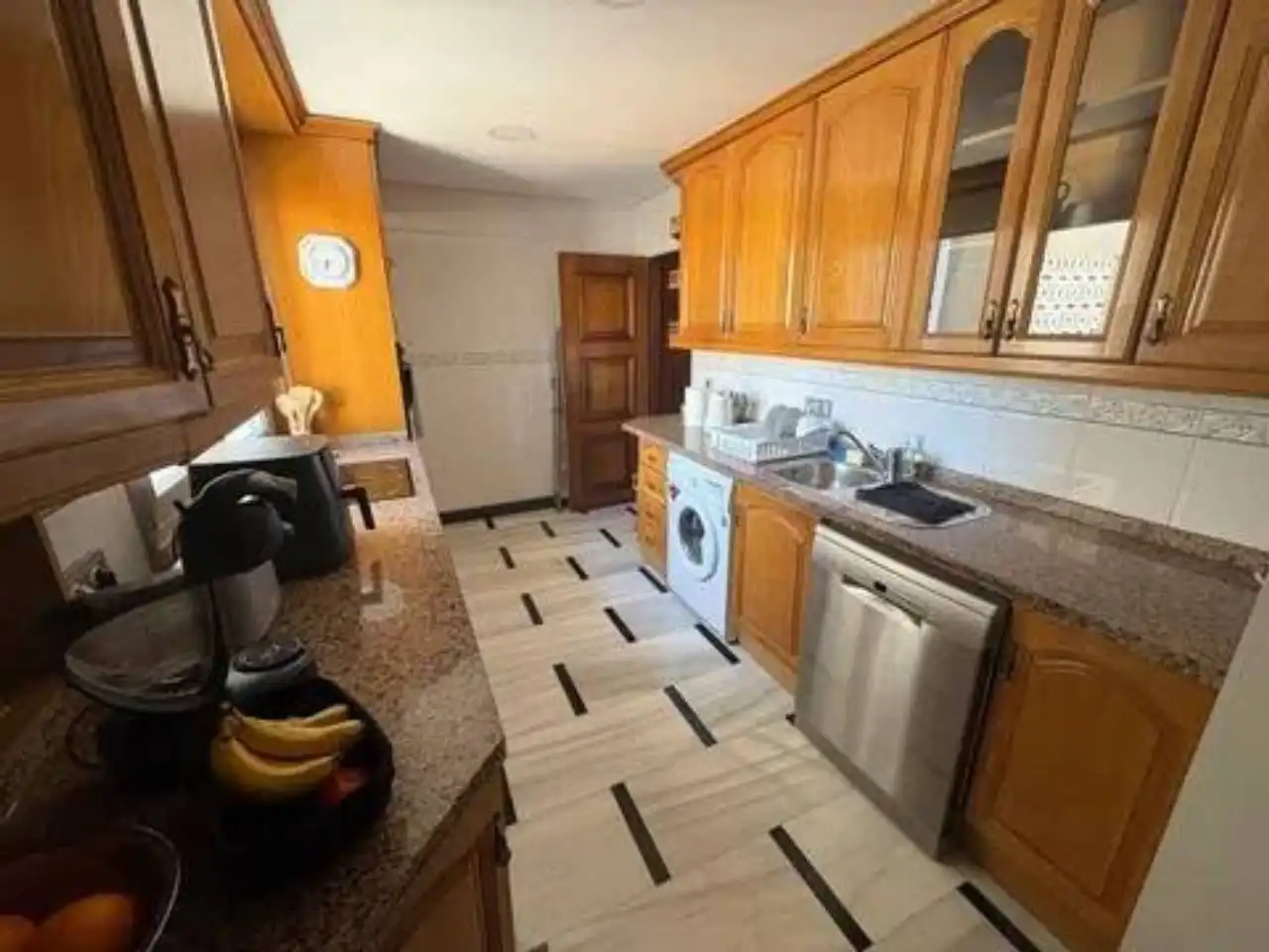 Küche von Wohnung zur Miete in Benidorm mit Klimaanlage und Terrasse