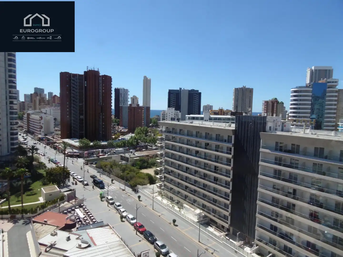 Vista exterior de Apartamento de alquiler en Benidorm con Aire acondicionado, Calefacción y Amueblado