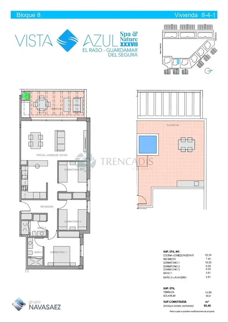 Penthouse mit Terrasse zum Verkauf in Navasaez Vista Azul XXXVII SPA & NATURE - El Raso, imagen 44