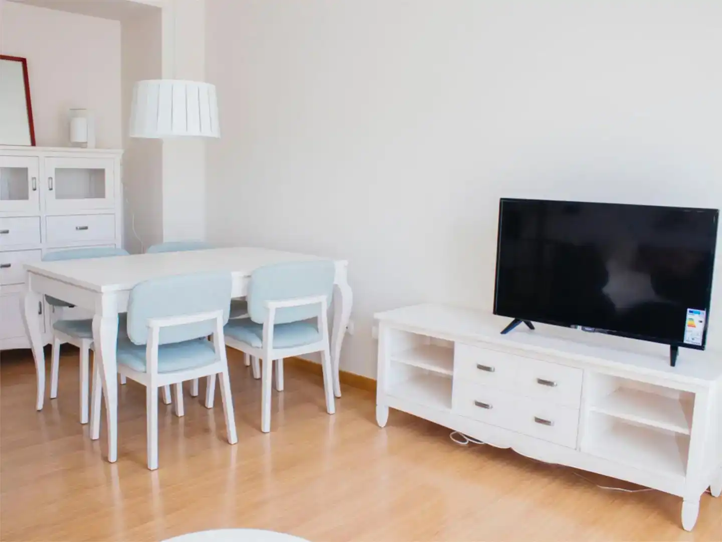 Sala de estar de Piso en venta en Berceo con Parquet, Amueblado y Balcón