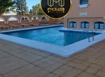 Swimming pool of Study for sale in Roquetas de Mar  with Air Conditioner and Terrace