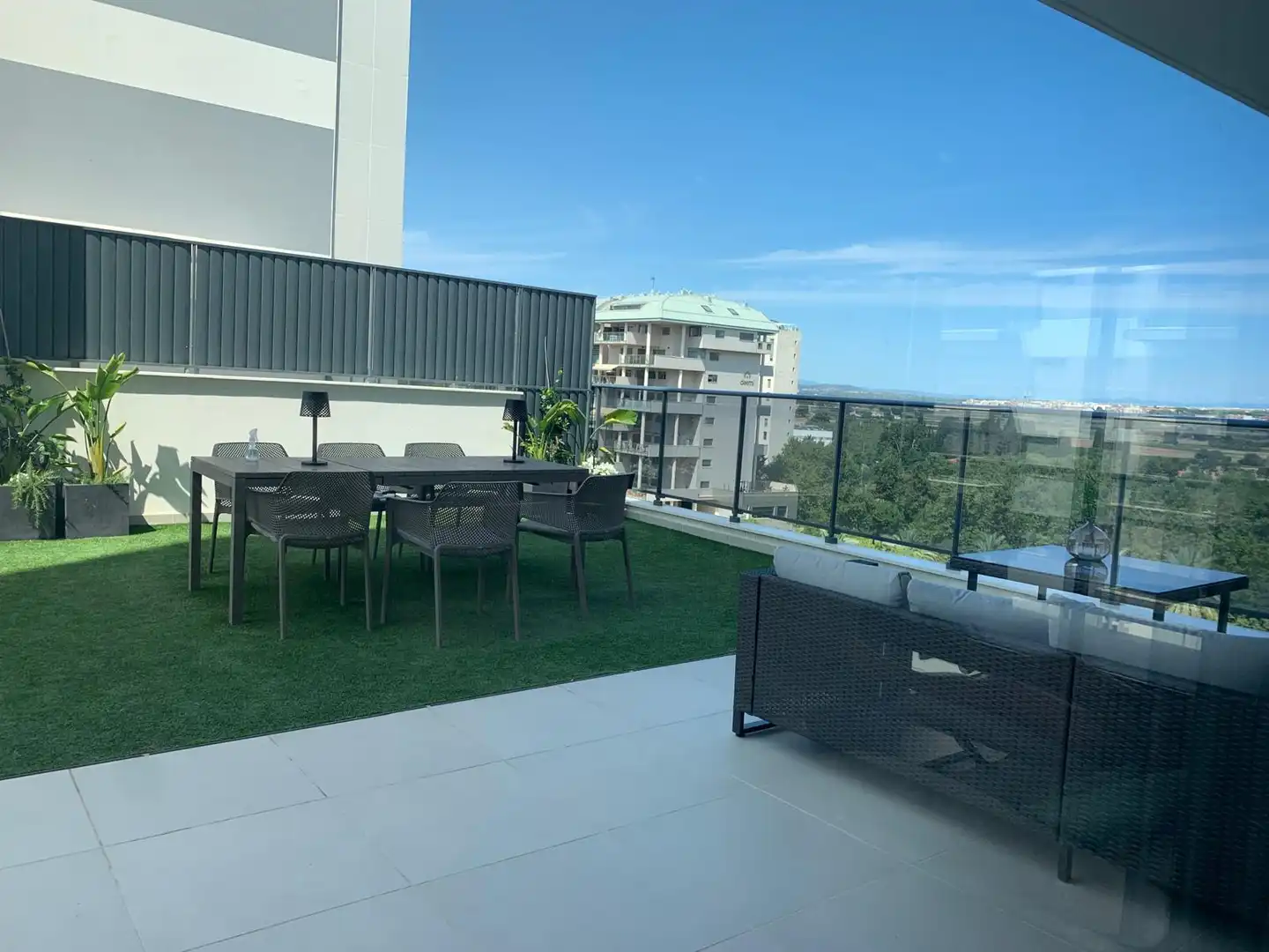 Terraza de Ático en venta en Valencia con Aire acondicionado, Calefacción y Jardín privado