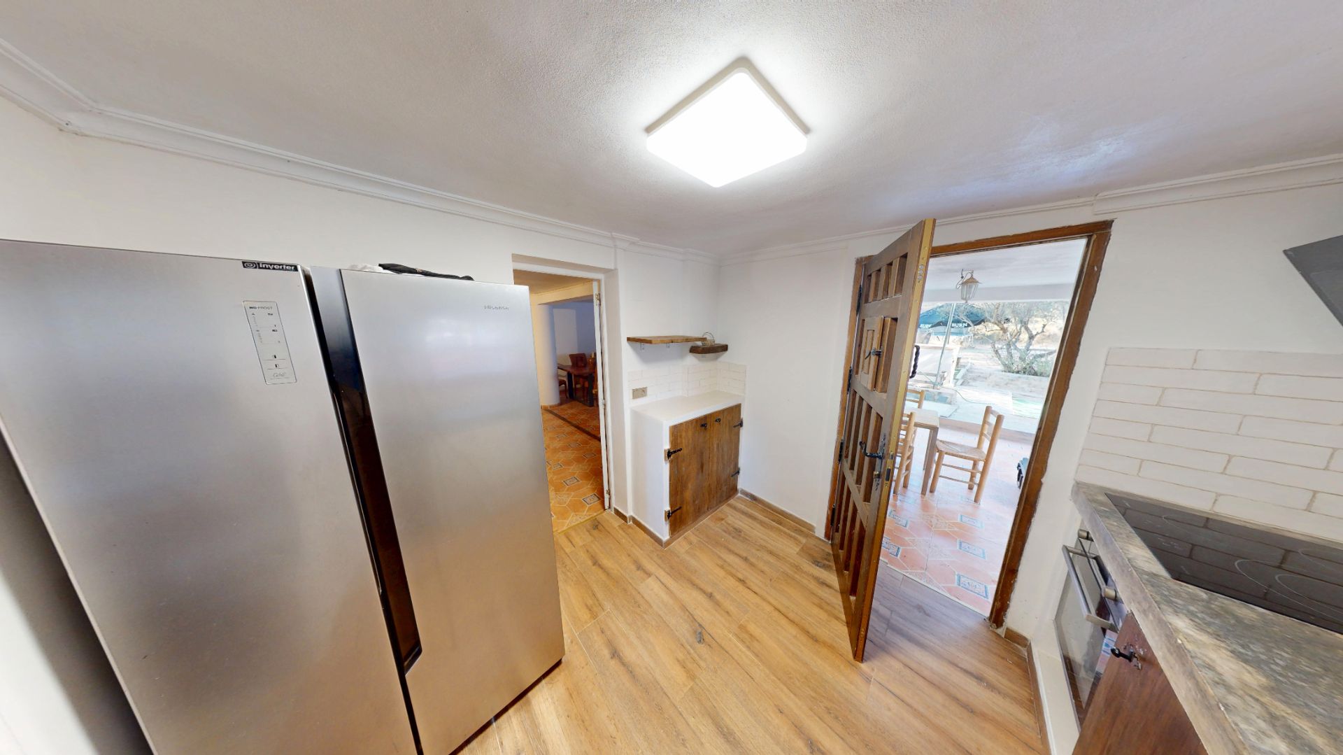 Cocina de Casa o chalet en venta en Tibi con Jardín privado, Terraza y Amueblado