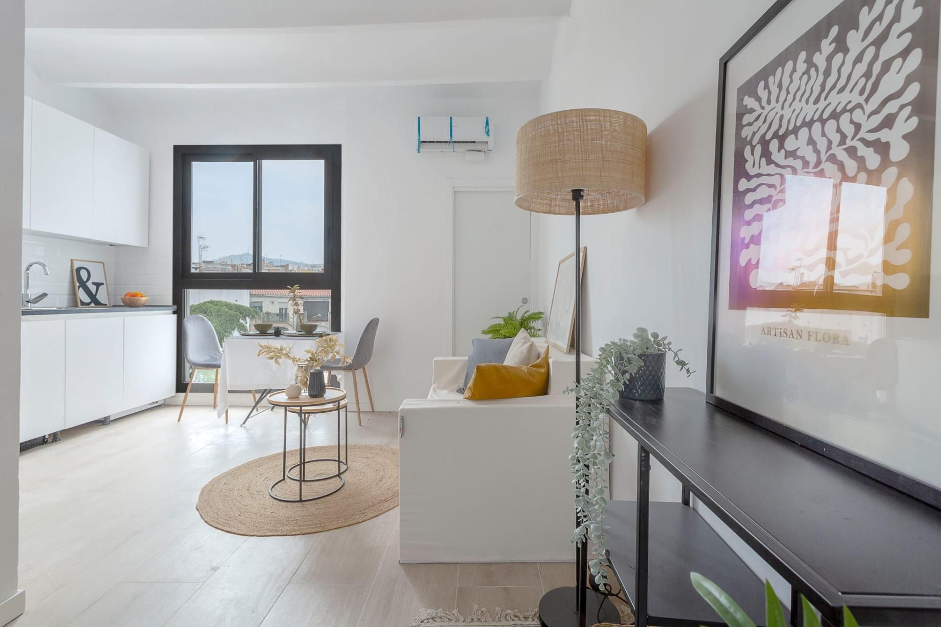 Sala d'estar de Àtic en venda en  Barcelona Capital amb Aire condicionat i Traster