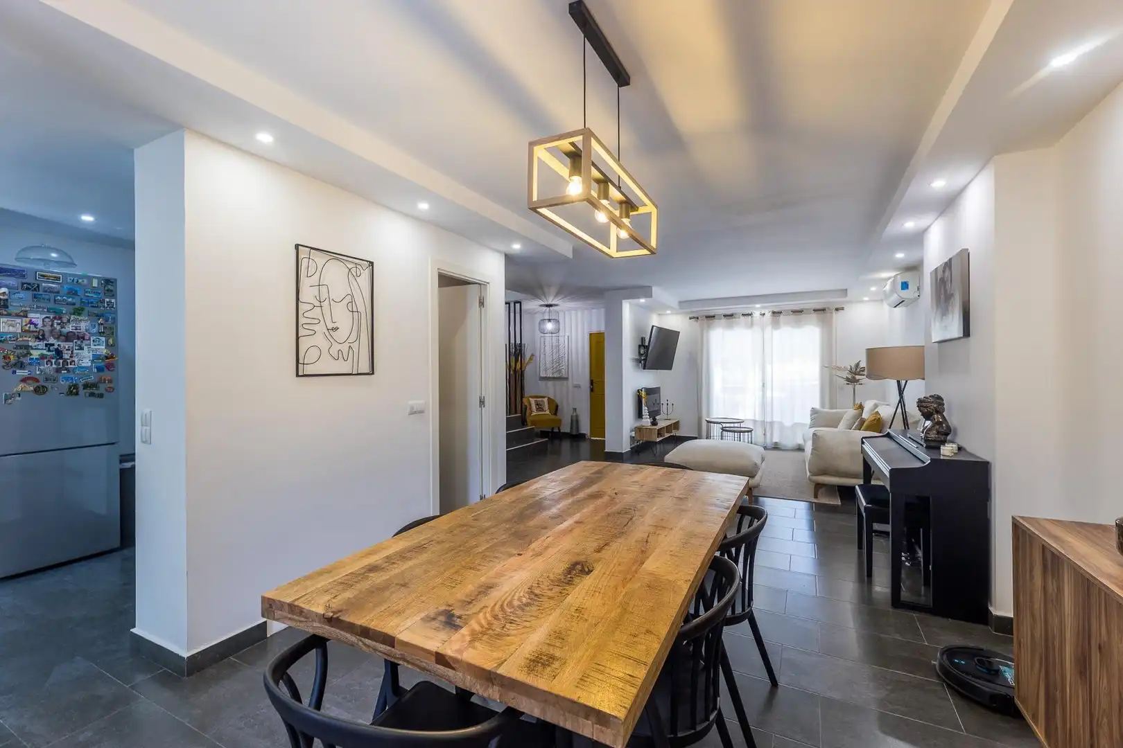 Comedor de Casa adosada en venta en  Palma de Mallorca con Aire acondicionado, Terraza y Horno