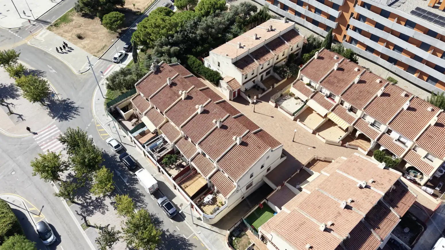 Vista exterior de Casa adosada en venda en Calafell Residencial