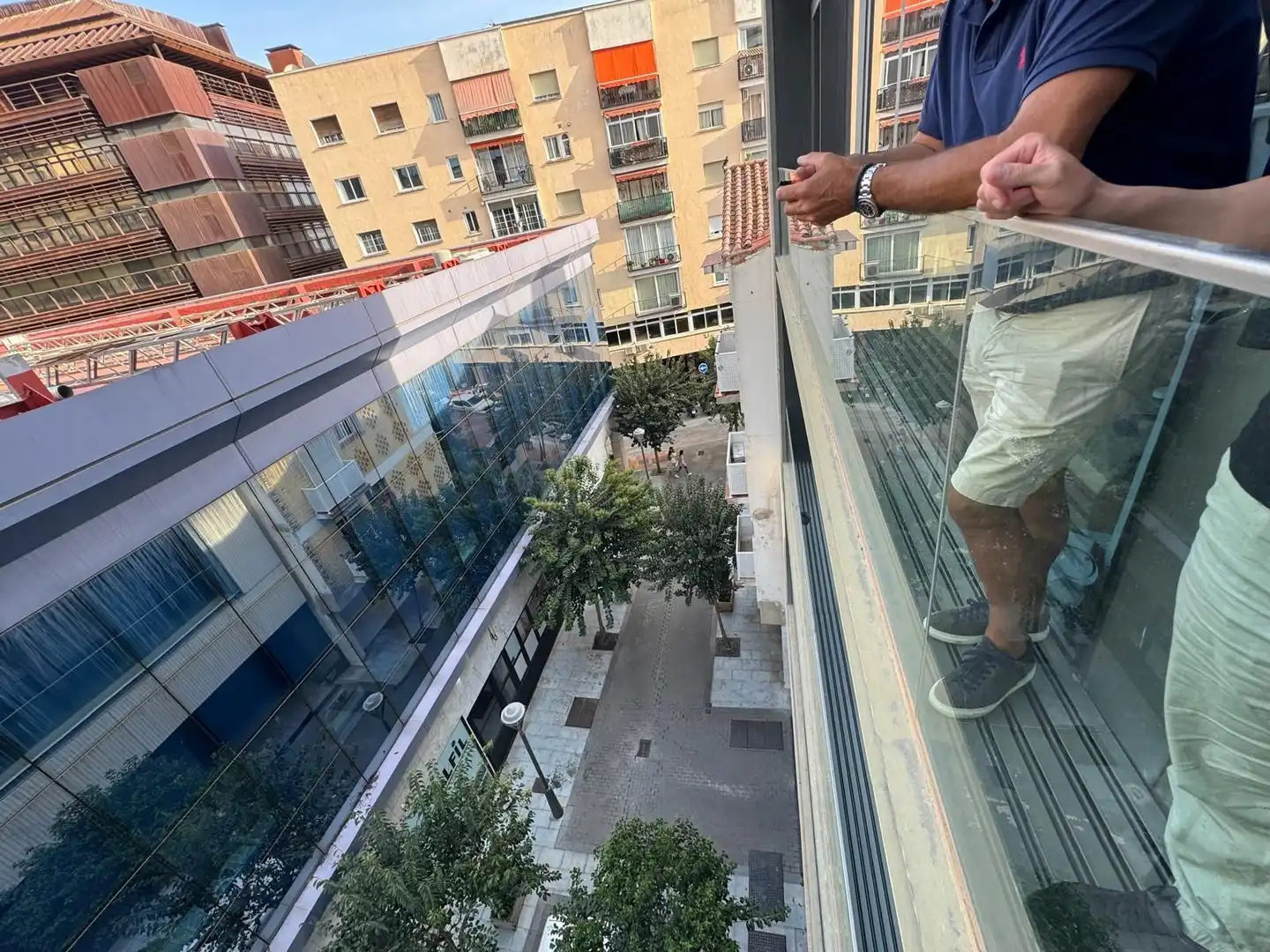 Terraza de Oficina de alquiler en Marbella con Aire acondicionado y Amueblado