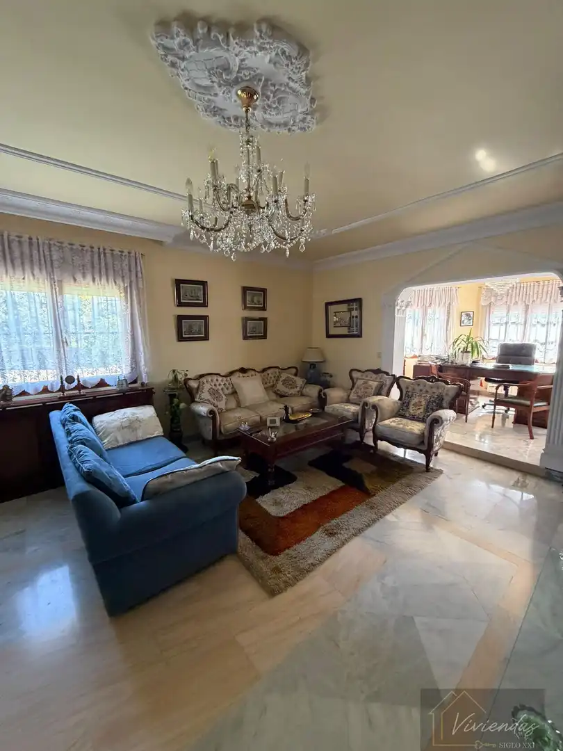 Sala de estar de Casa o chalet en venta en Parque Boadilla