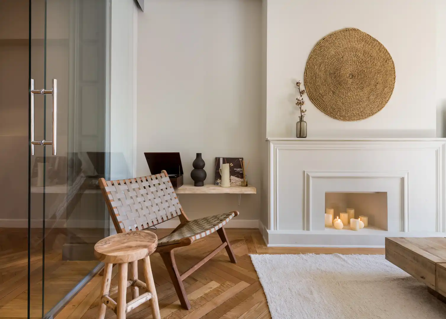 Sala d'estar de Apartament de lloguer en Madrid amb Aire condicionat, Calefacció i Moblat