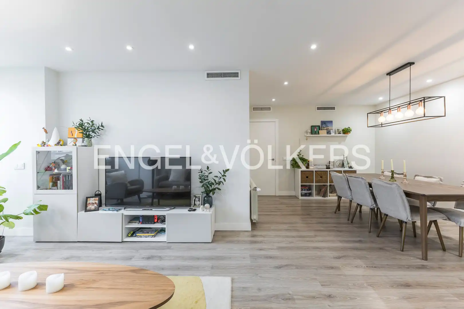 Sala de estar de Piso de alquiler en Barrio de Salamanca