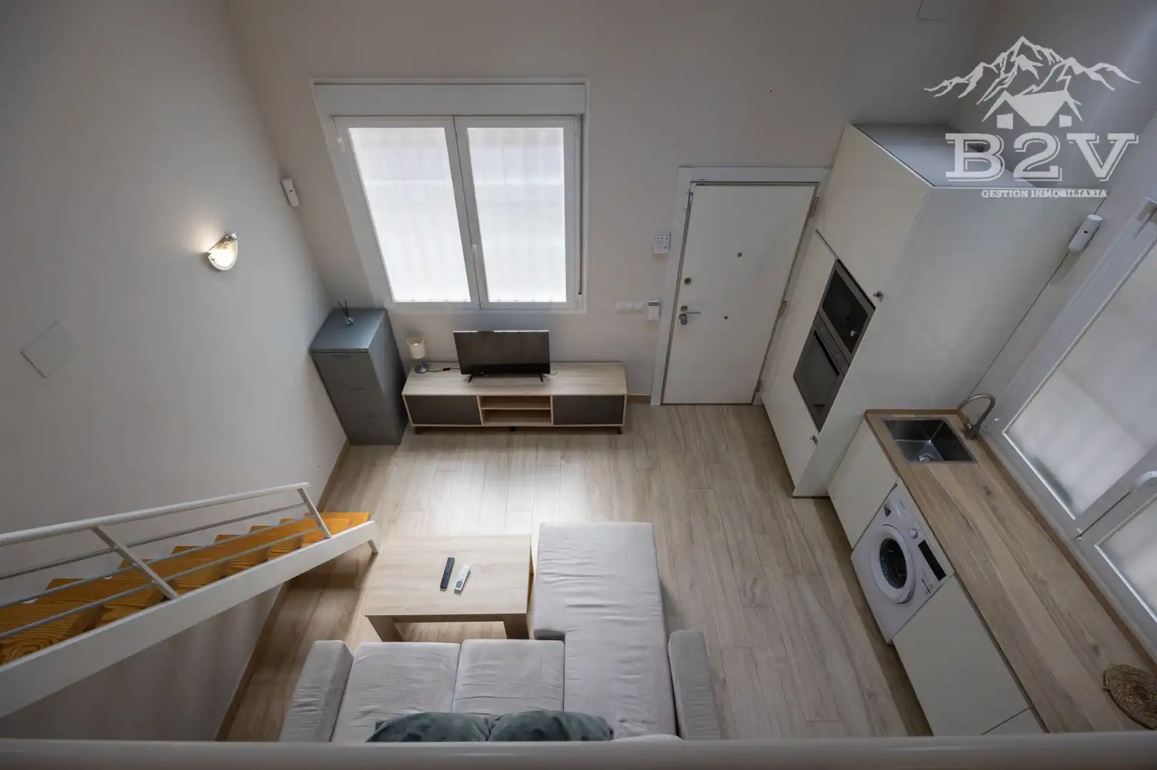 Sala de estar de Estudio en venta en Hortaleza