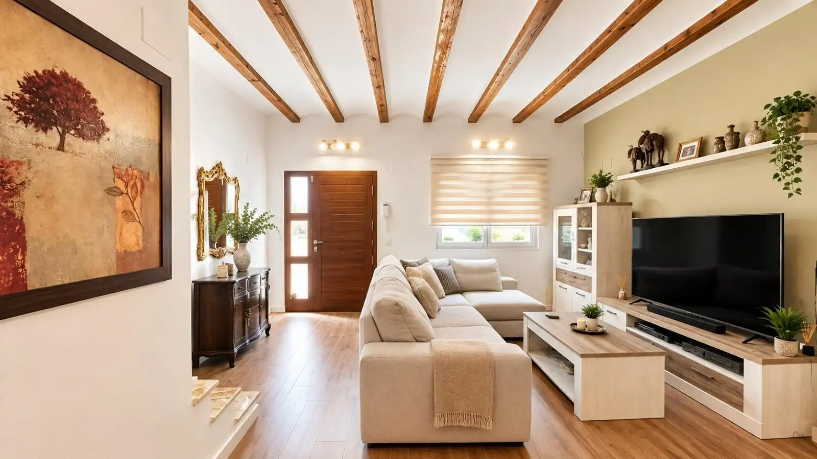 Sala d'estar de Casa o xalet en venda en L'Alcúdia, Valencia