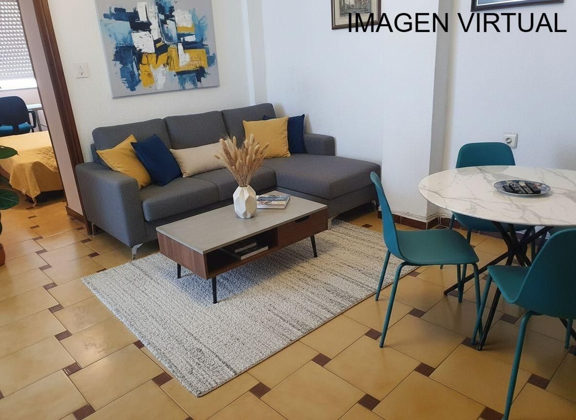 Sala de estar de Piso en venta en  Valencia Capital con Trastero