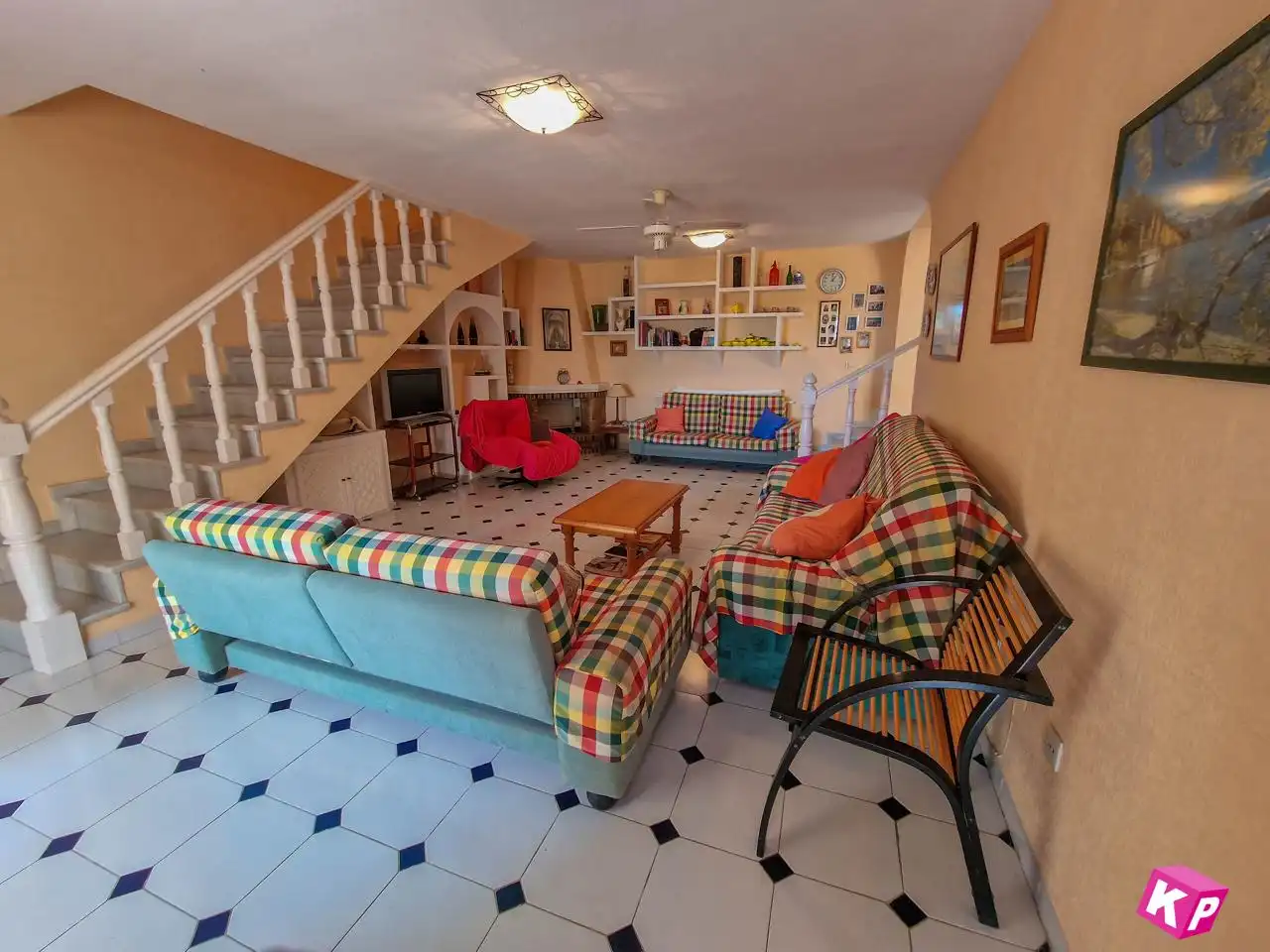 Sala de estar de Casa o chalet en venta en Santa Pola con Terraza, Trastero y Piscina