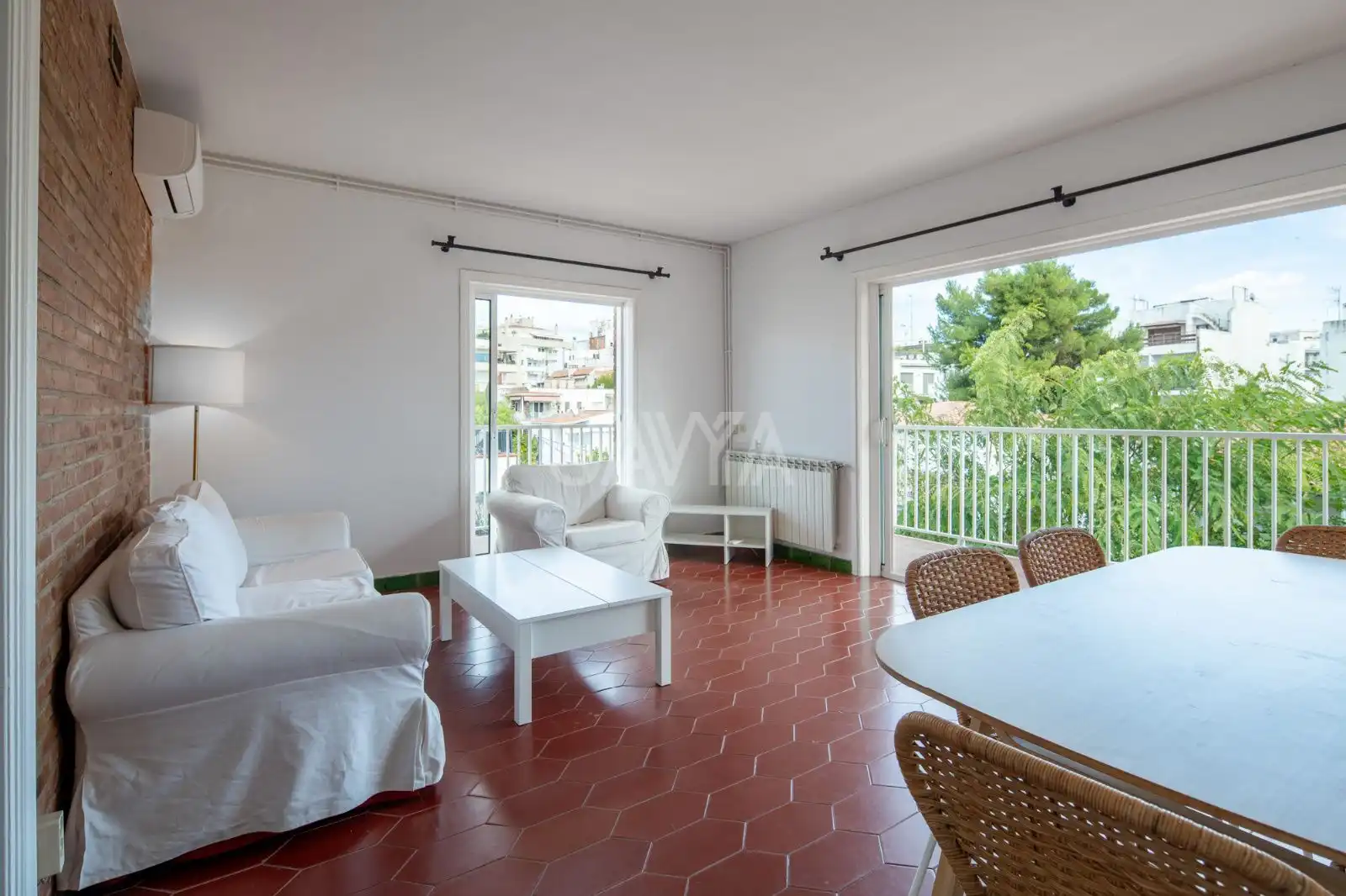 Sala de estar de Ático en venta en Sitges con Aire acondicionado, Calefacción y Terraza