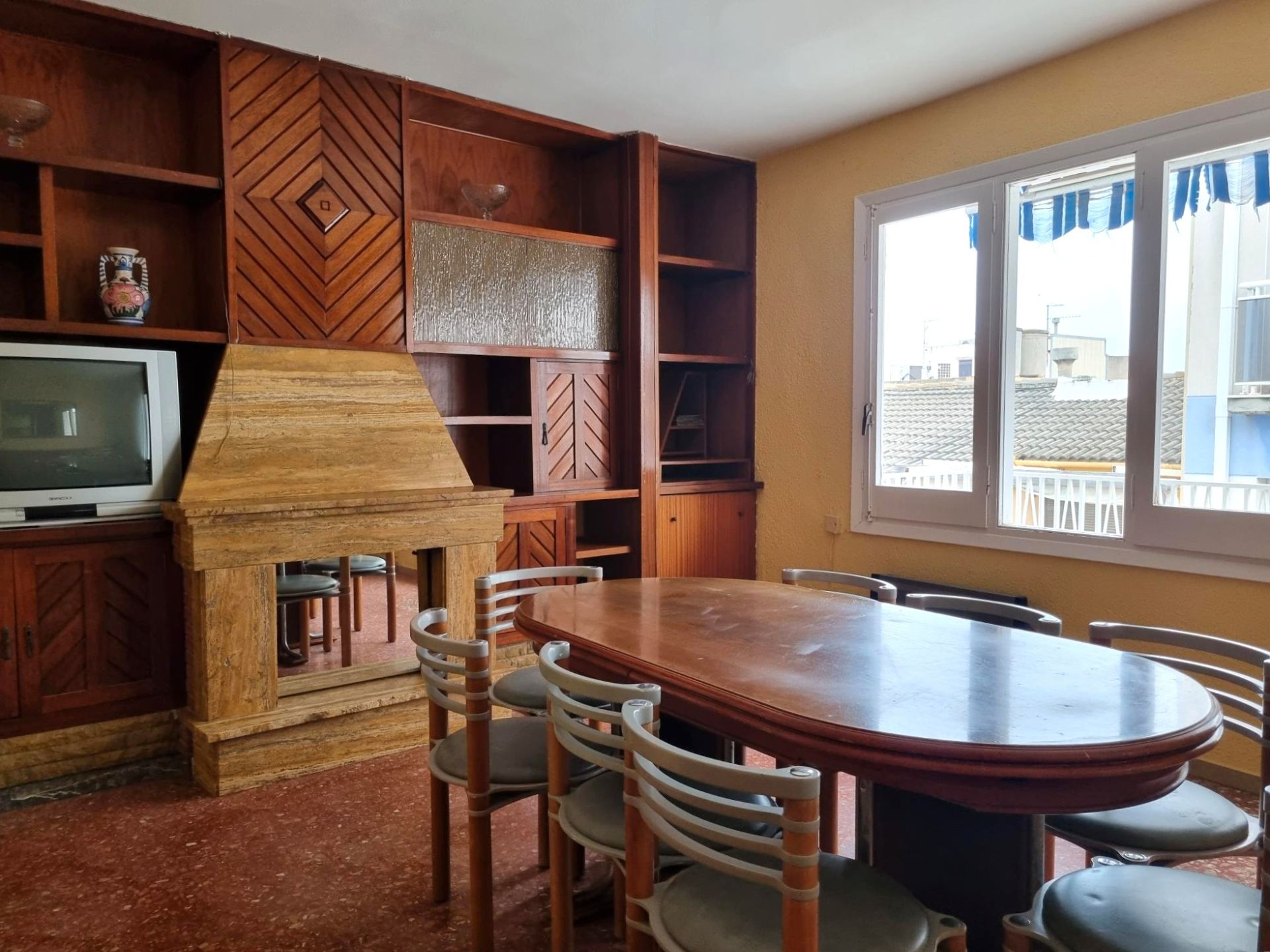 Comedor de Piso en venta en L'Ametlla de Mar  con Terraza, Amueblado y Balcón