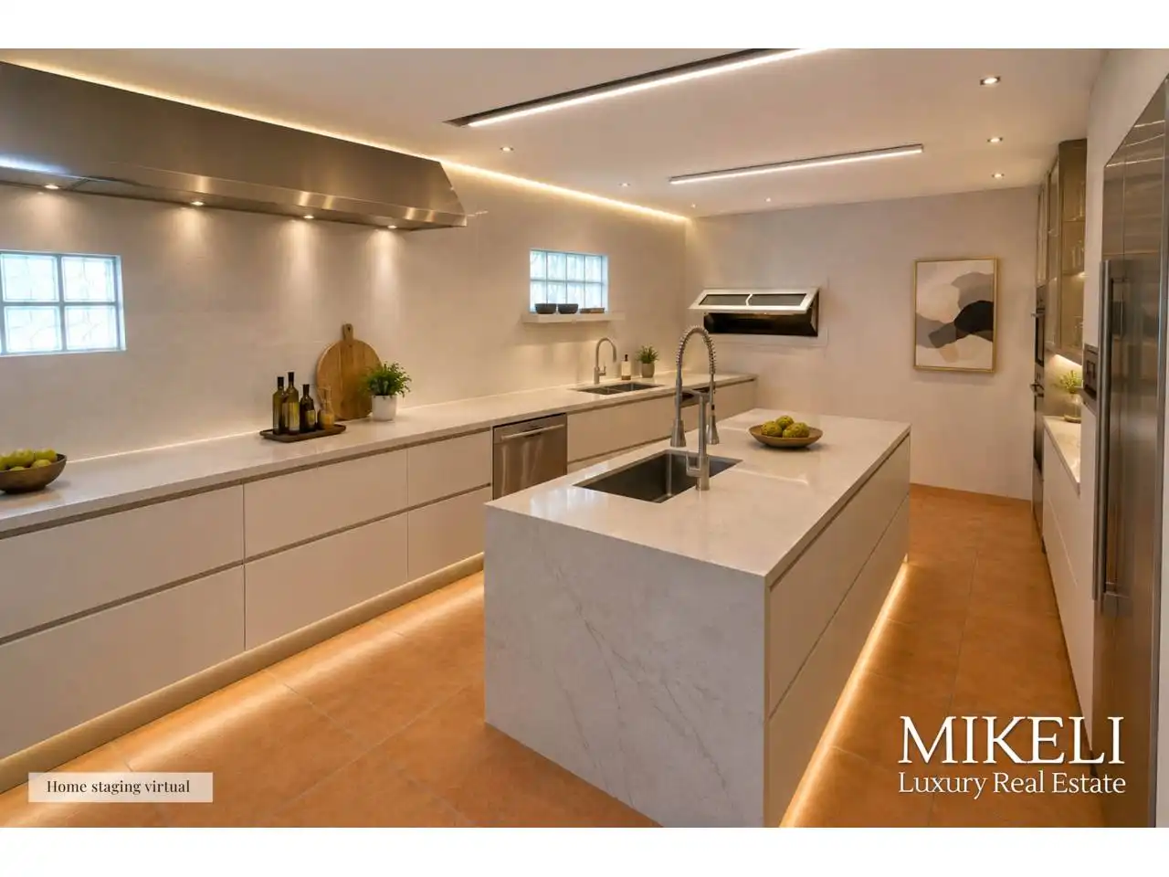 Cocina de Casa o chalet en venta en Santander con Aire acondicionado, Calefacción y Jardín privado