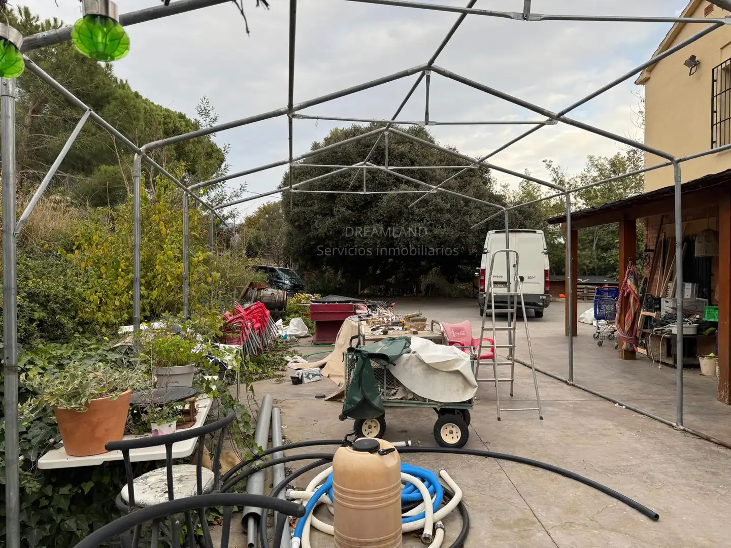 Garden of Country homes for sale in Piera  with Heating, Private garden and Furnished