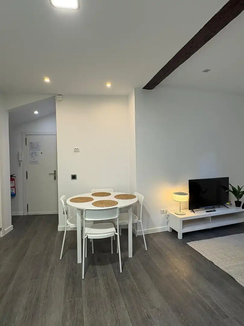 Comedor de Piso de alquiler en Santander con Calefacción, Parquet y Amueblado
