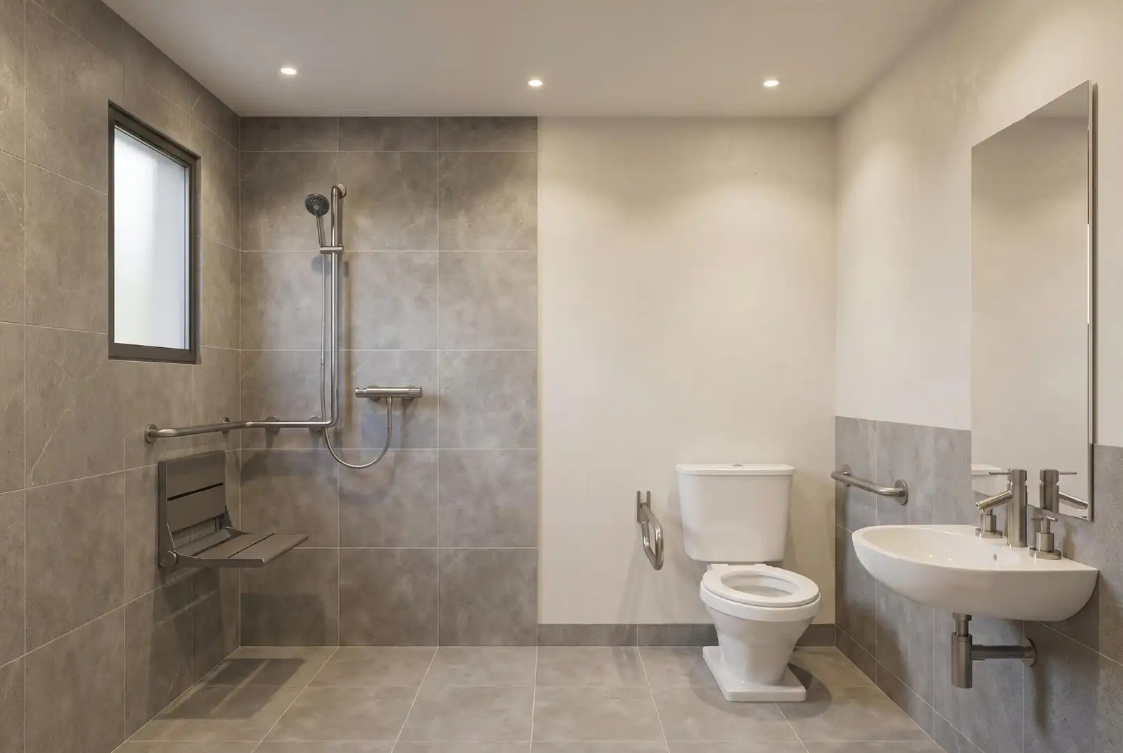 Bathroom of Flat for sale in Espartinas  with Air Conditioner and Community pool