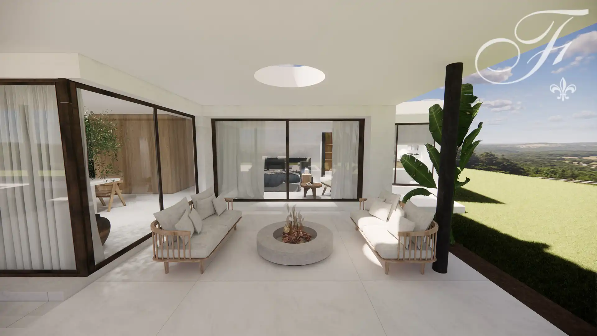 Terraza de Casa o chalet de alquiler en Sant Antoni de Portmany con Aire acondicionado, Jardín privado y Terraza