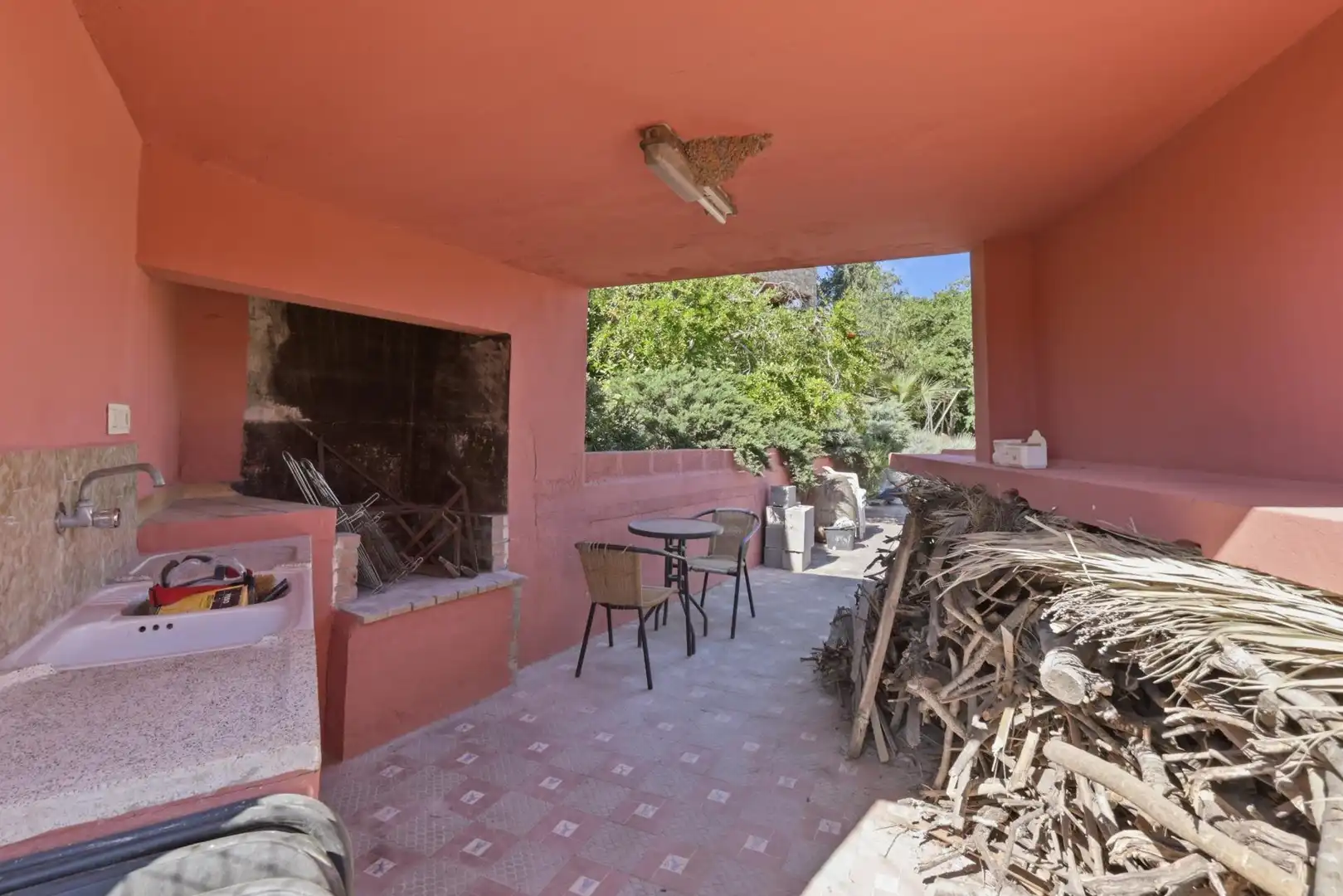 Terraza de Casa o chalet en venta en Vilamarxant con Aire acondicionado, Calefacción y Jardín privado
