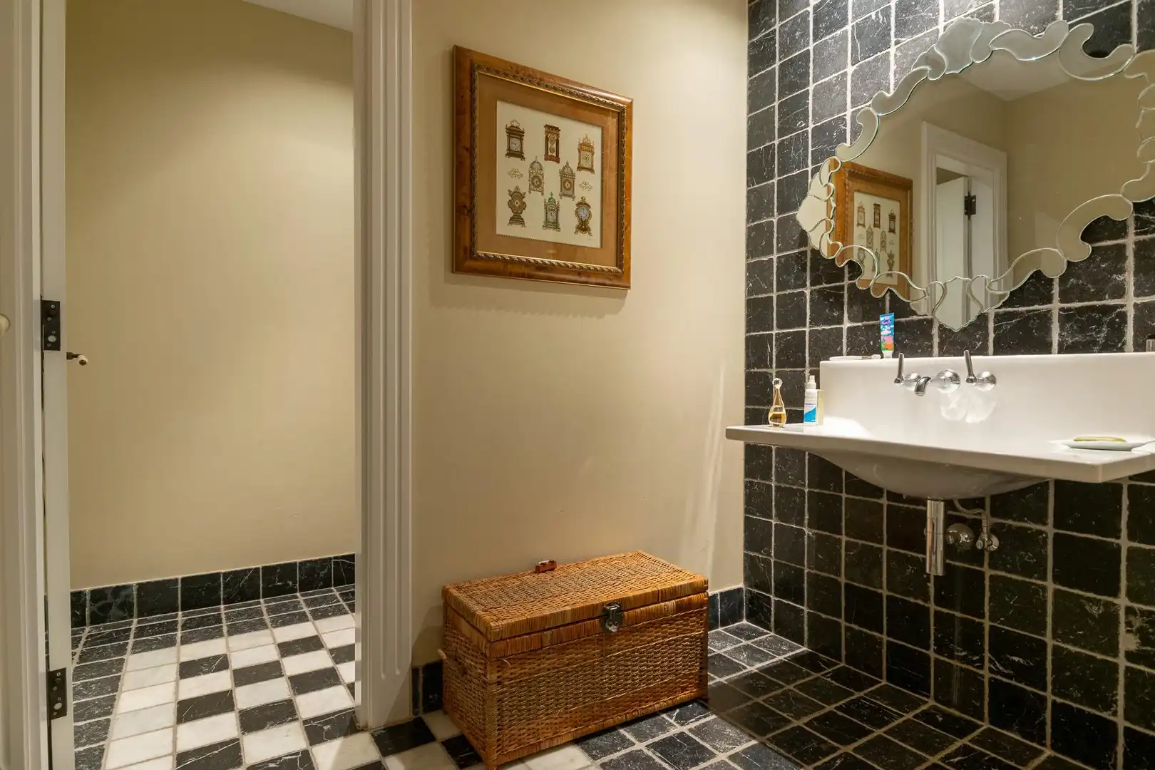 Baño de Casa o chalet en venta en Alicante / Alacant con Aire acondicionado, Calefacción y Jardín privado