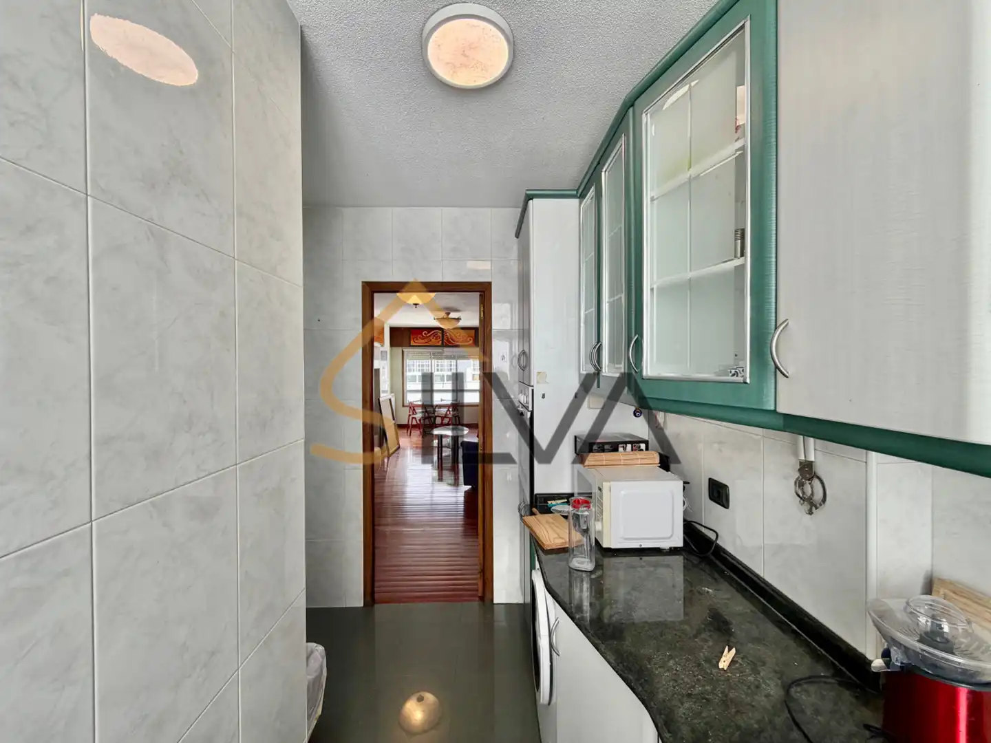 Cocina de Piso en venta en Lugo con Calefacción, Trastero y Amueblado