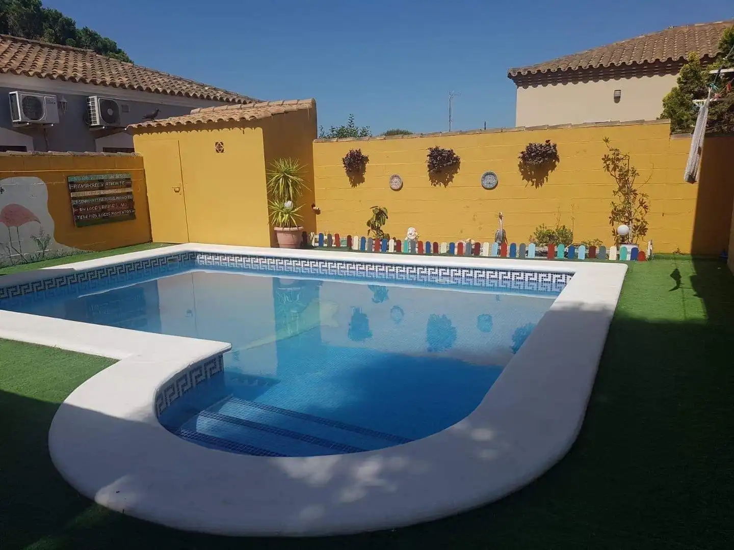 Piscina de Casa o chalet en venta en Chiclana de la Frontera con Aire acondicionado, Jardín privado y Terraza