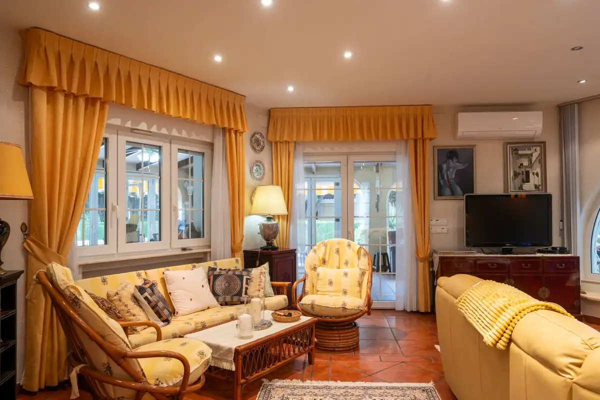 Living room of Houses for sale in Orihuela  with Air Conditioner, Heating and Private garden