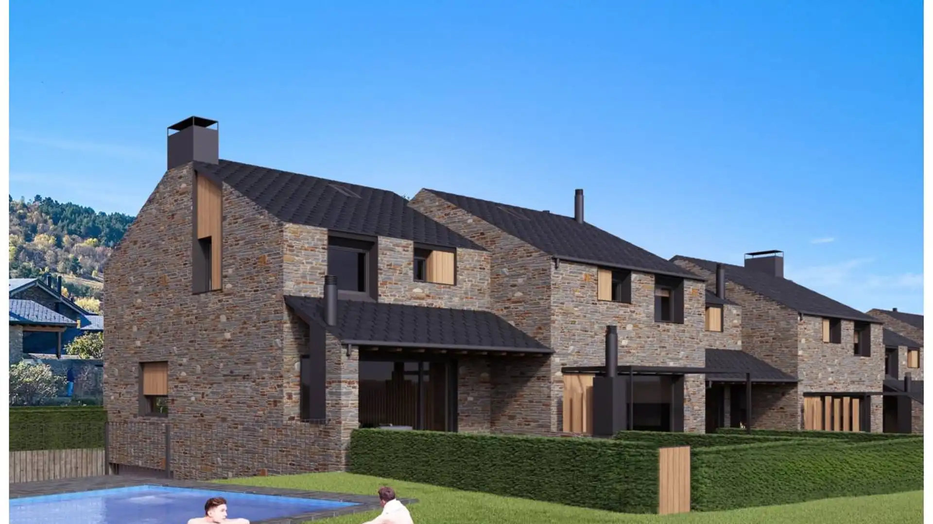 Außenansicht von Haus oder Chalet zum Verkauf in Puigcerdà mit Heizung, Privatgarten und Gemeinschaftspool