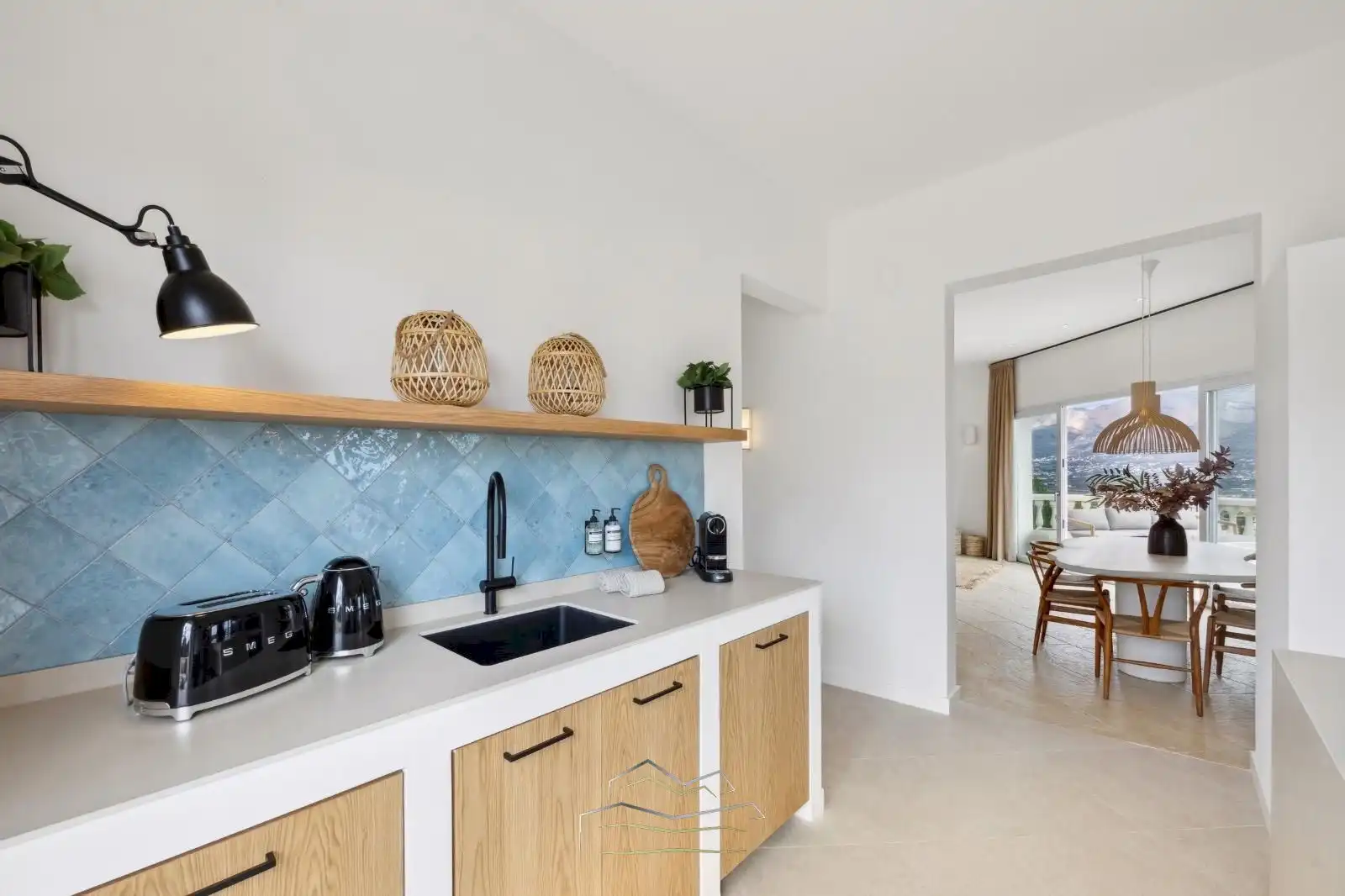 Cocina de Casa o chalet en venta en Jávea / Xàbia con Aire acondicionado, Calefacción y Jardín privado