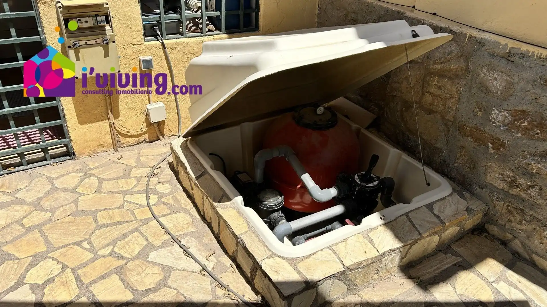 Swimming pool of Houses for rent in Cantoria