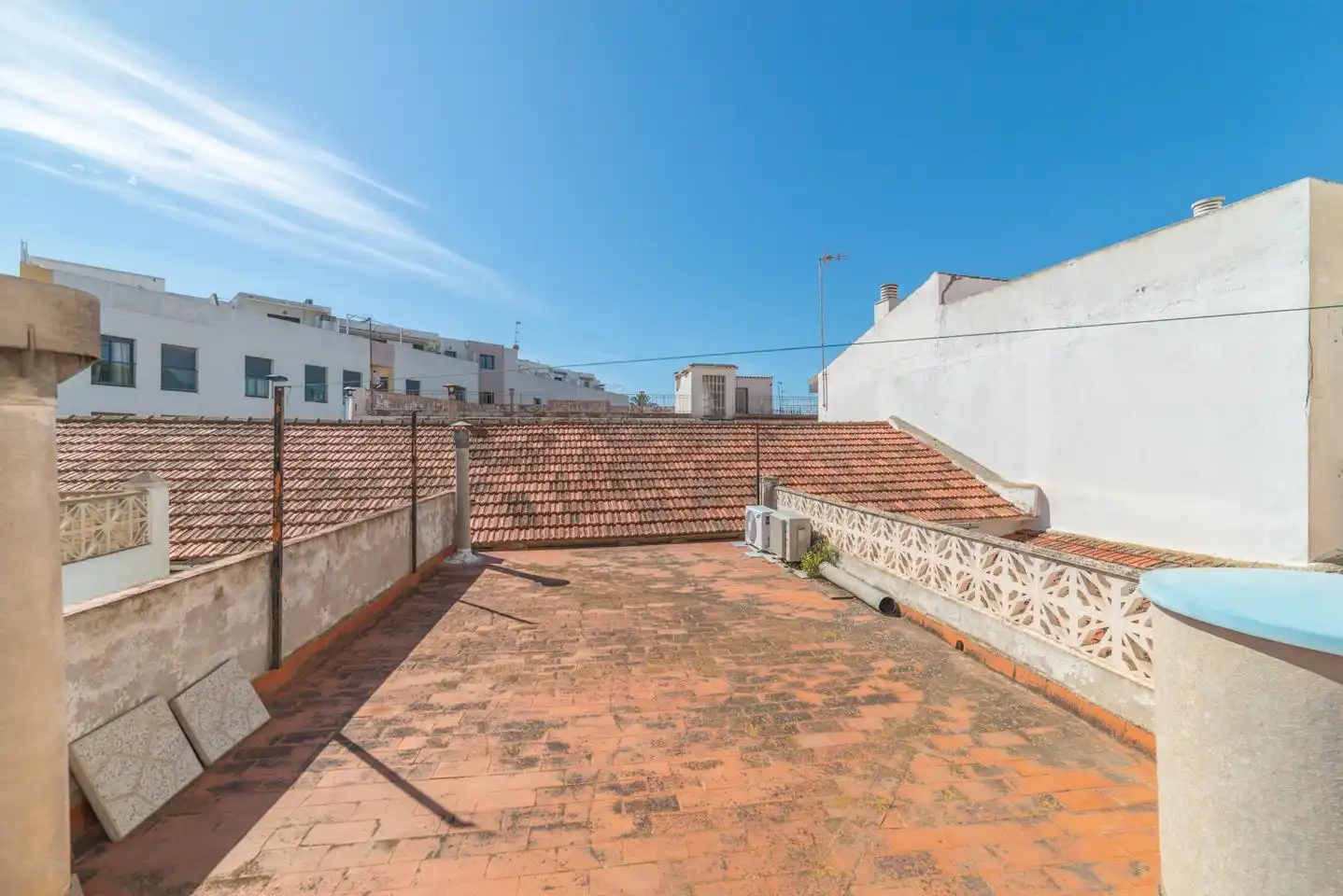 Terrassa de Casa o xalet en venda en San Pedro del Pinatar amb Aire condicionat, Jardí privat i Terrassa