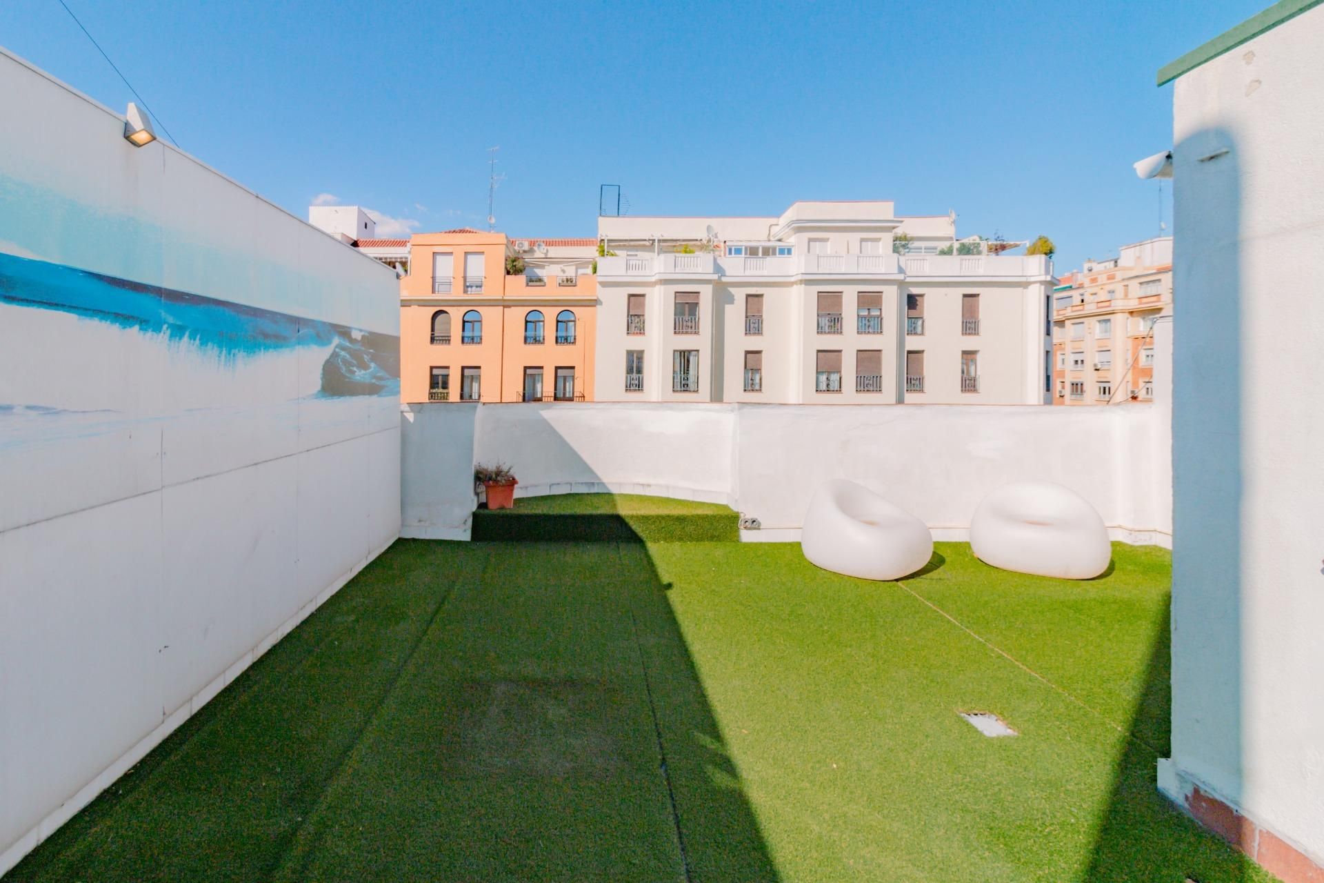 Terrace of Attic to rent in  Madrid Capital  with Air Conditioner, Heating and Terrace