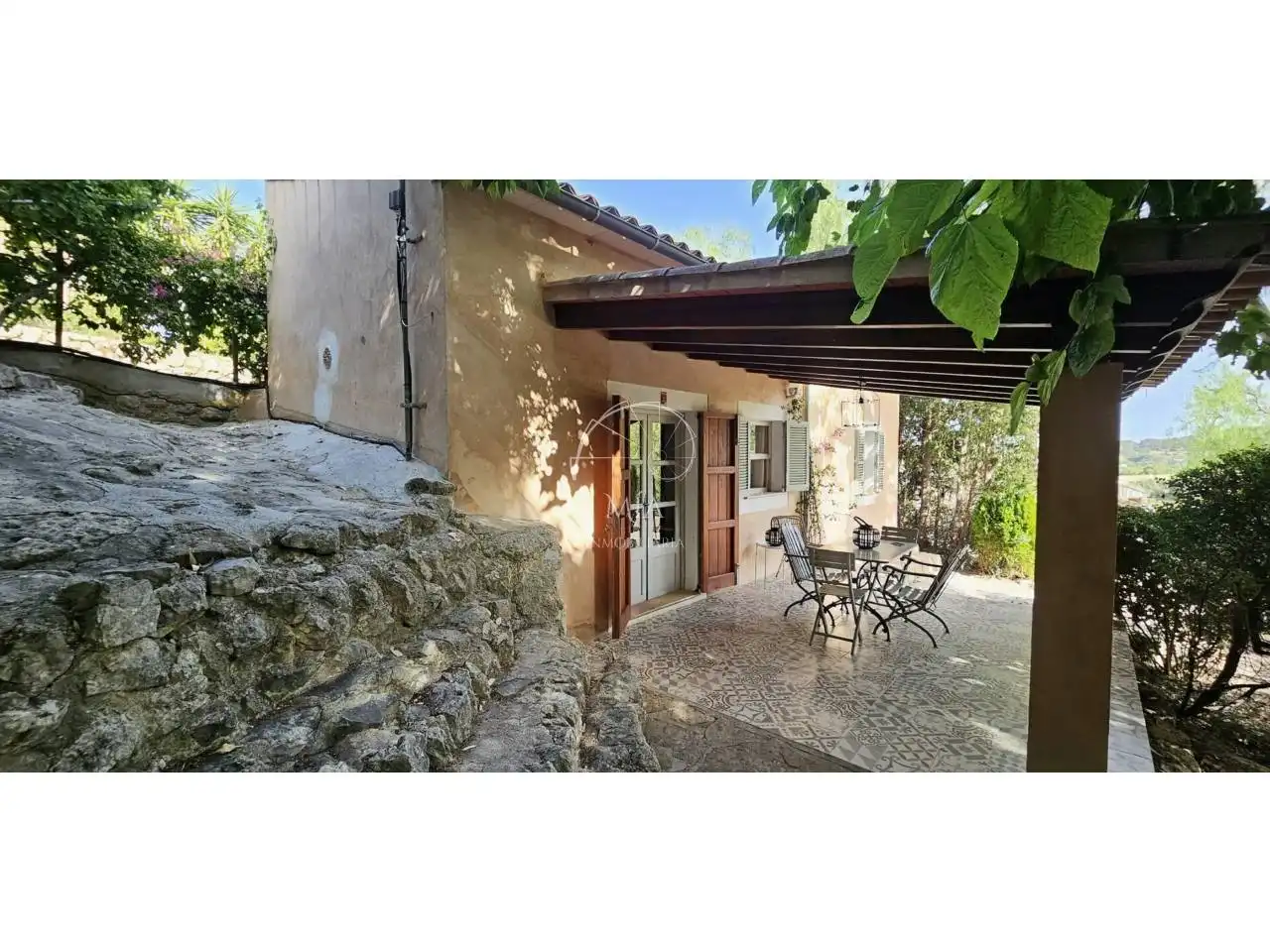 Exterior view of Country homes for rent in Alaró  with Private garden, Terrace and Furnished