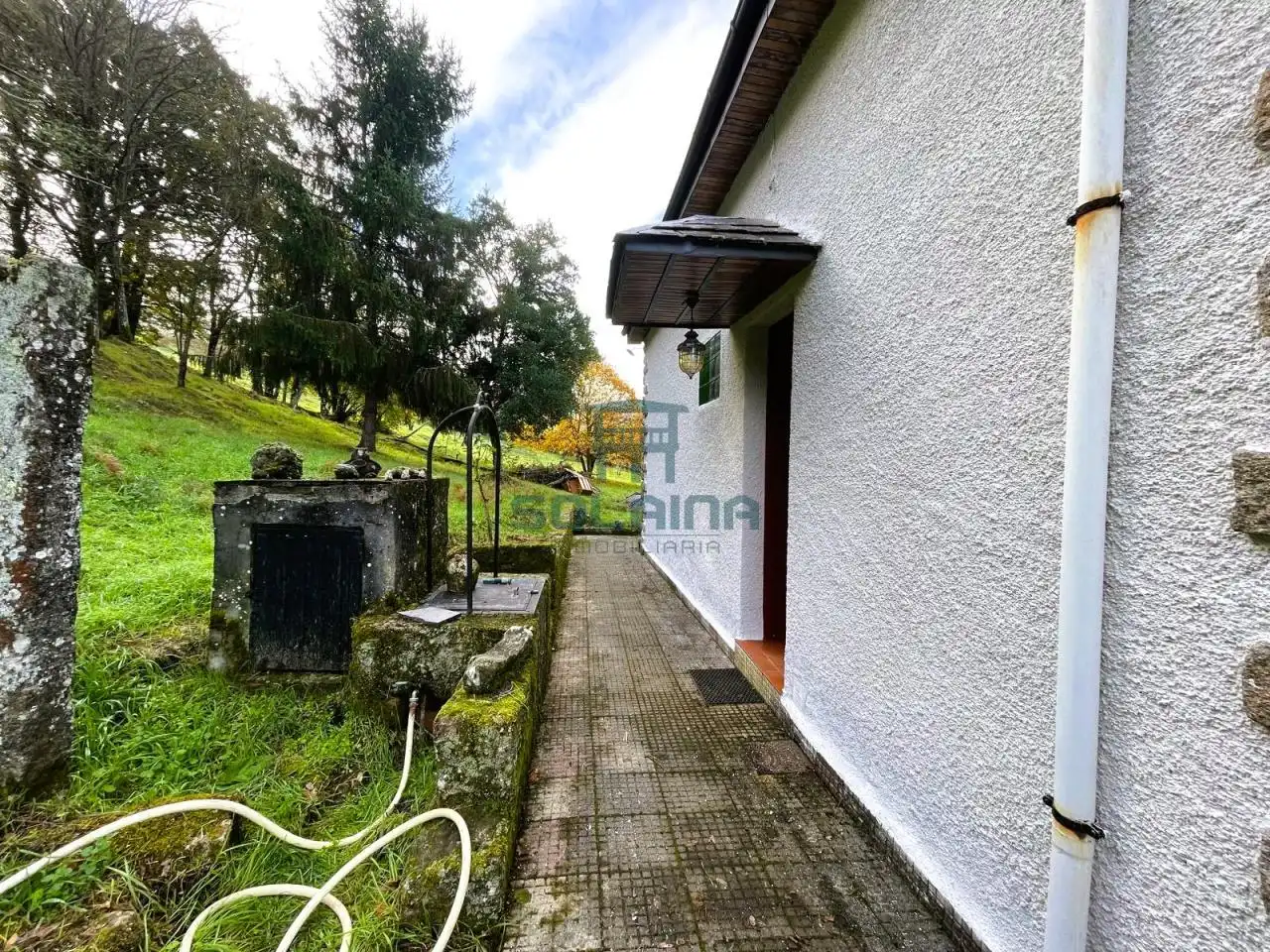 Vista exterior de Casa o chalet en venta en Baños de Molgas con Calefacción y Jardín privado
