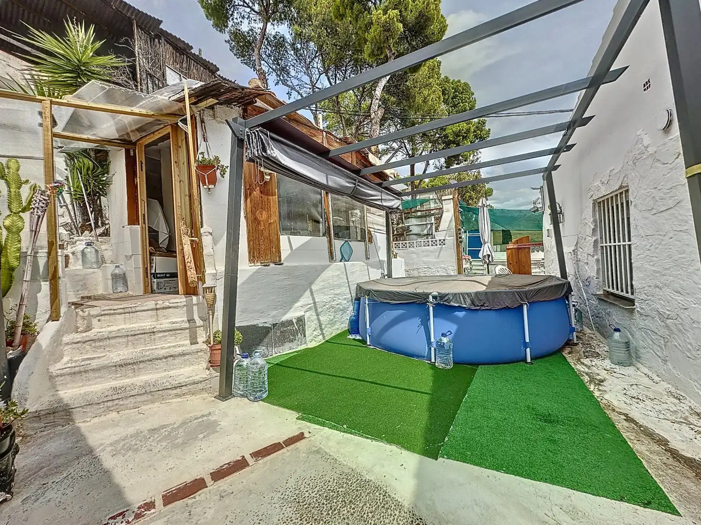 Terraza de Casa o chalet en venta en Benicasim / Benicàssim con Jardín privado, Terraza y Amueblado