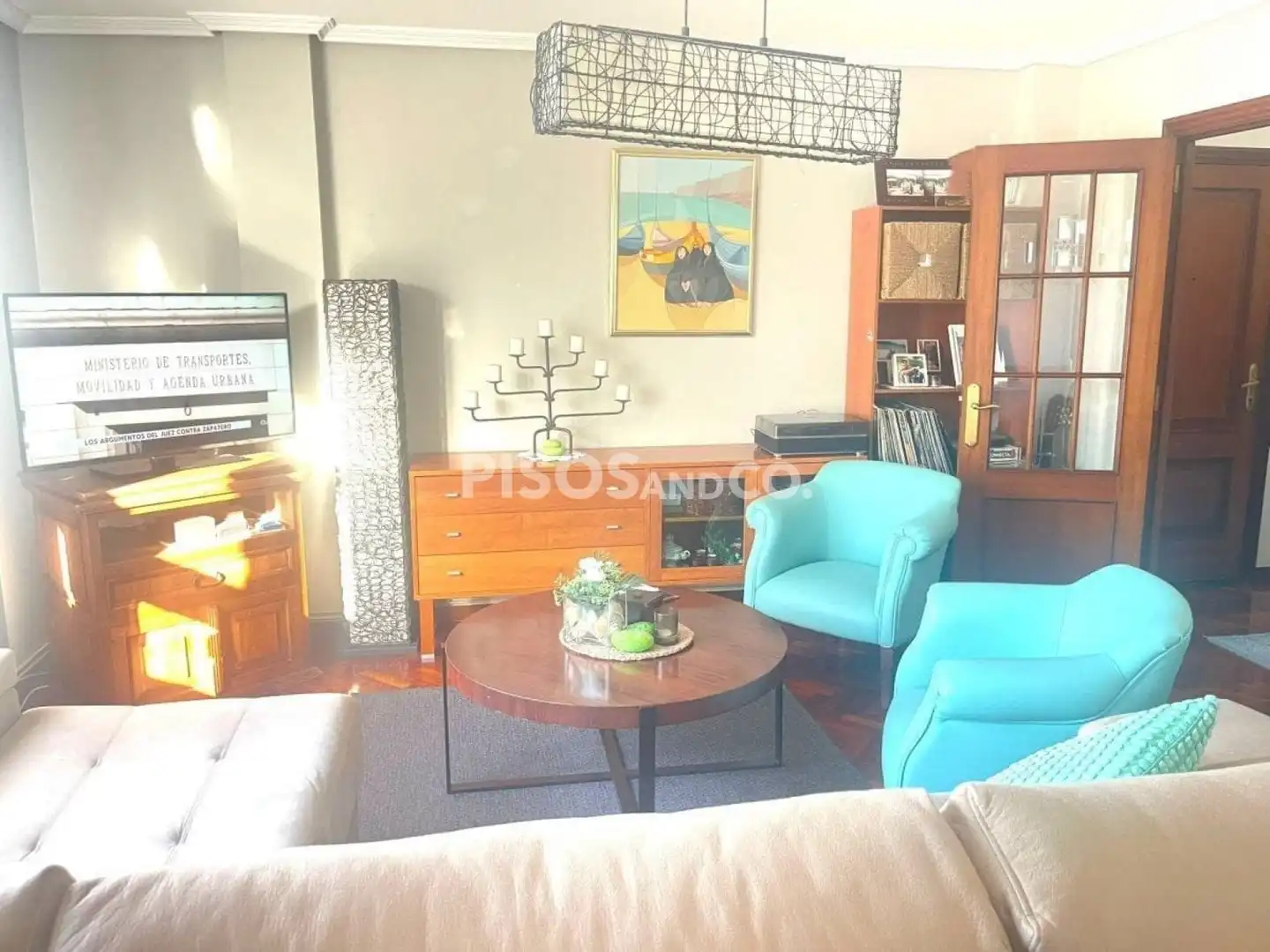 Sala de estar de Piso en venta en A Coruña Capital  con Calefacción y Trastero