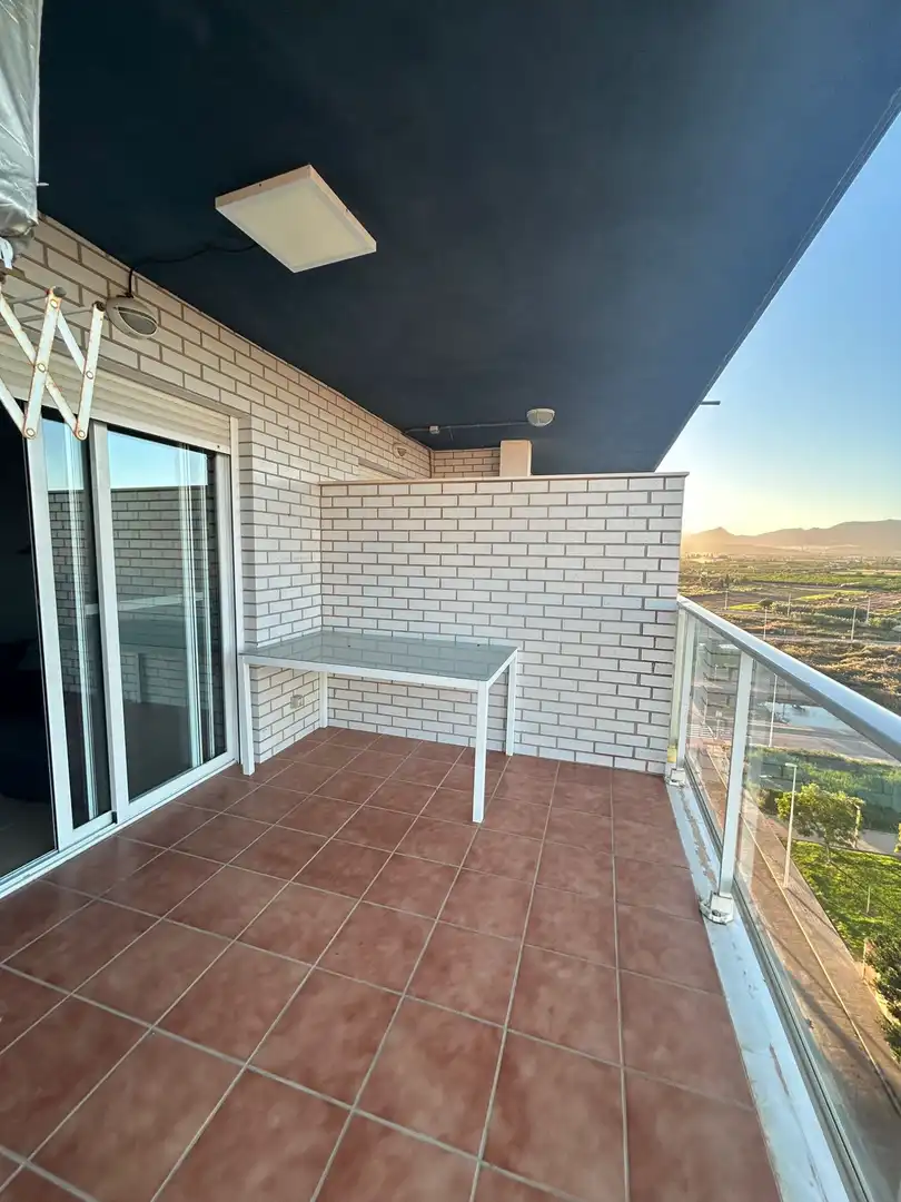Balcony of Flat for rent in Moncofa  with Private garden, Furnished and Balcony