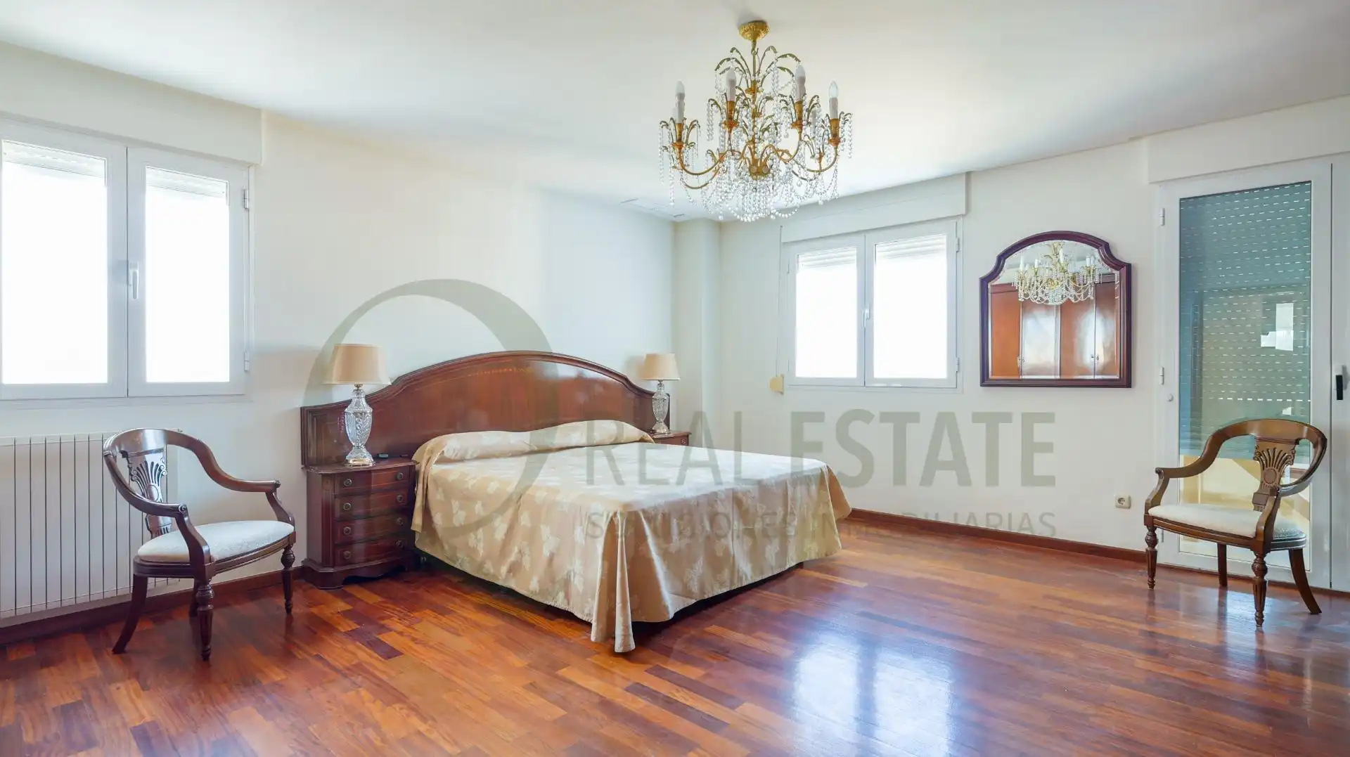 Schlafzimmer von Dachboden zur Miete in Alicante / Alacant mit Klimaanlage, Privatgarten und Terrasse
