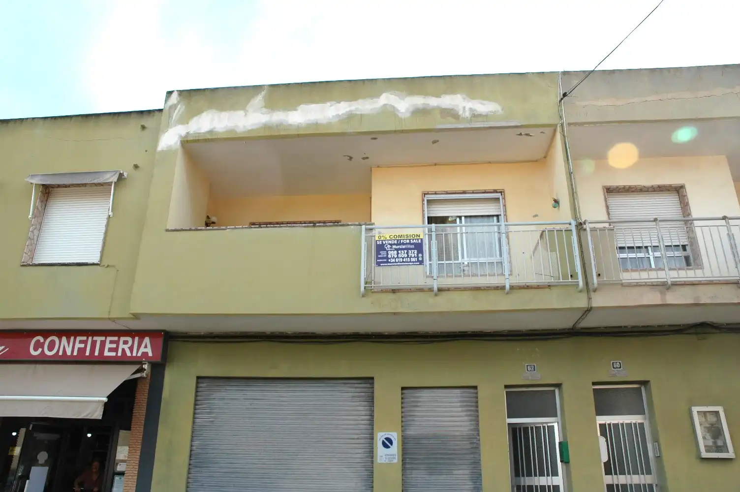 Vista exterior de Piso en venta en Cartagena con Terraza, Amueblado y Horno