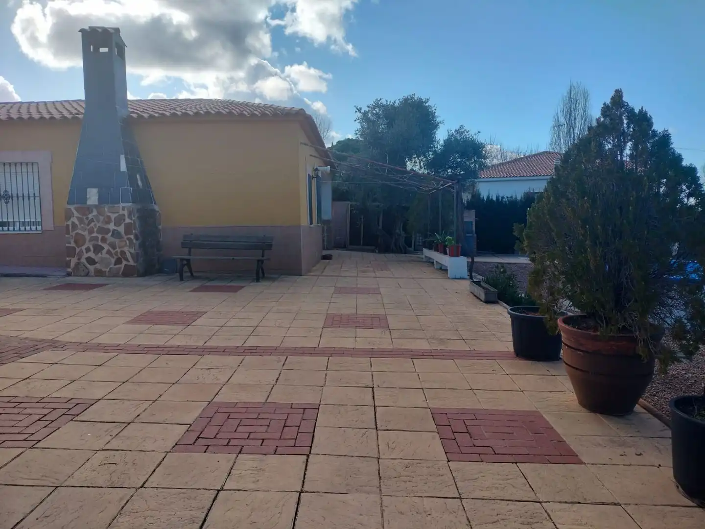 Terrasse von Haus oder Chalet zum Verkauf in Almodóvar del Campo mit Heizung, Terrasse und Abstellraum