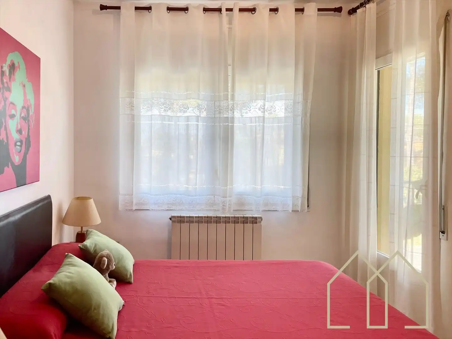 Dormitori de Casa adosada en venda en Caldes de Malavella amb Aire condicionat, Calefacció i Terrassa