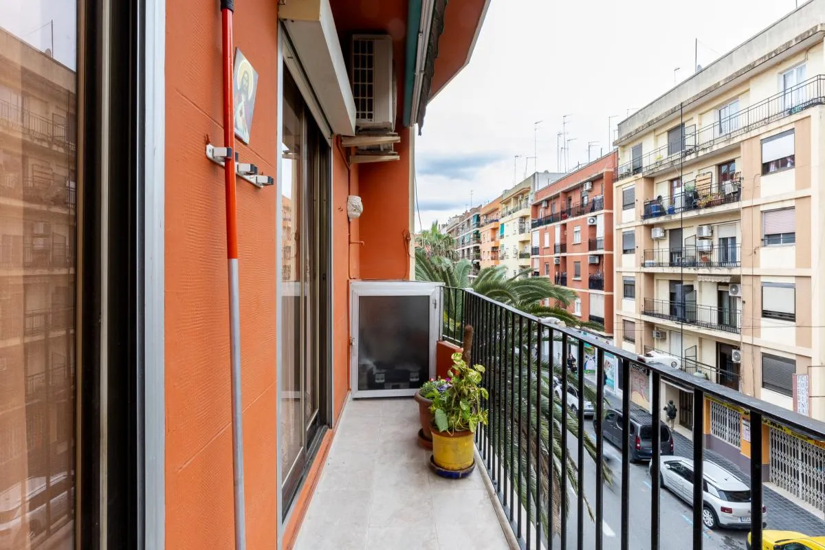 Balcony of Flat for sale in  Valencia Capital  with Heating