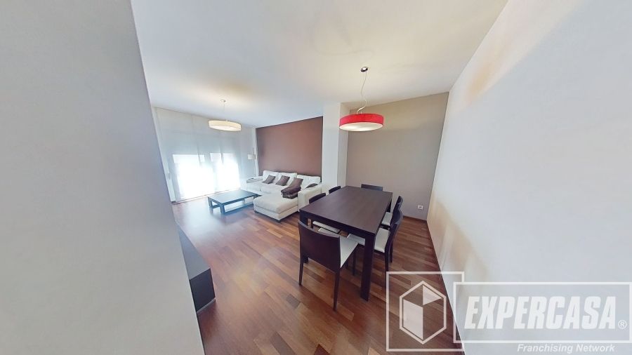 Living room of Flat to rent in  Valencia Capital  with Air Conditioner, Heating and Parquet flooring